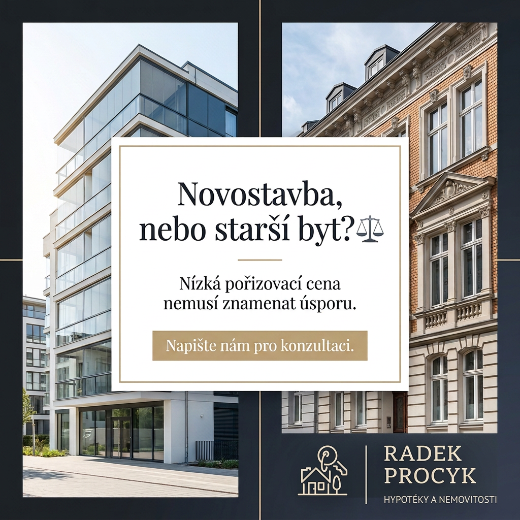 Novostavba vs. starší byt: Jak se správně rozhodnout?