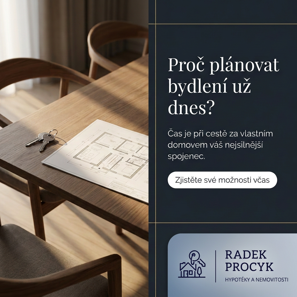 Proč plánovat bydlení už dnes a jak se připravit na vlastní domov