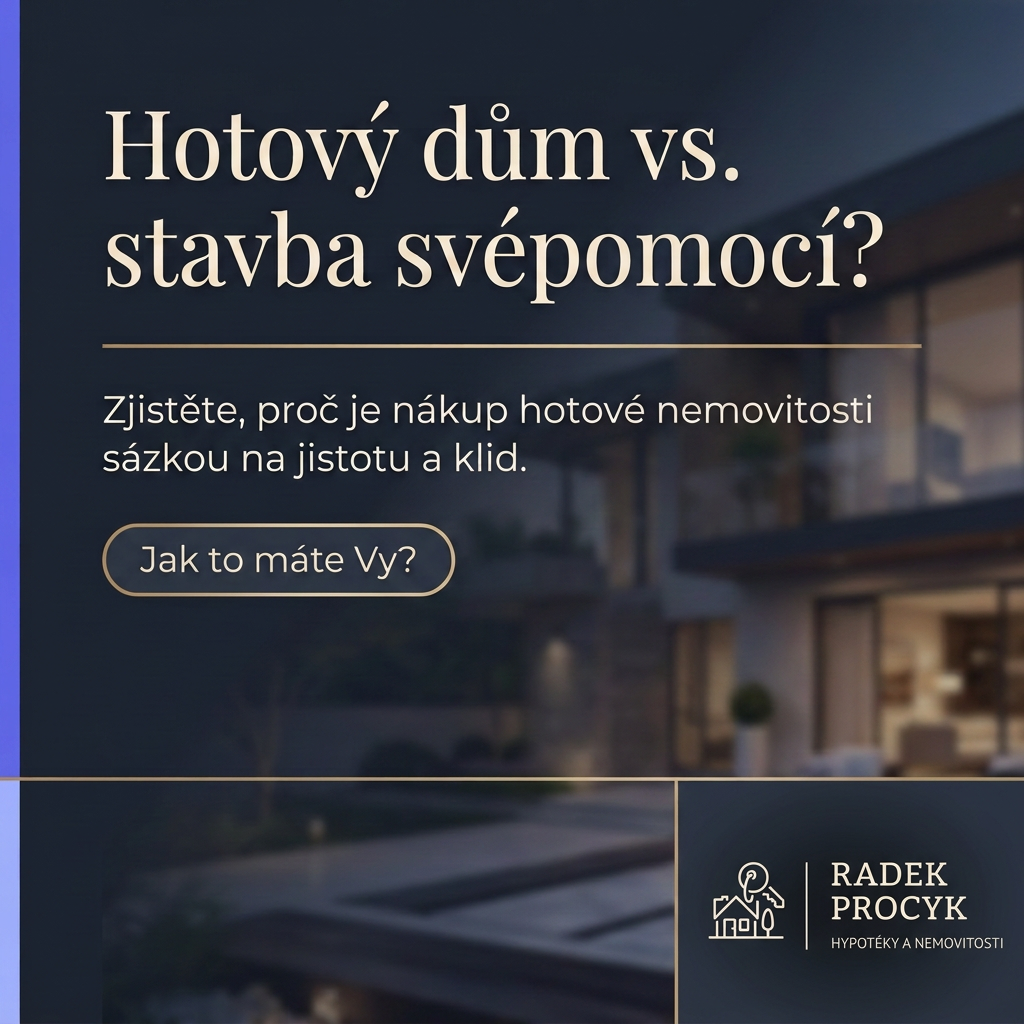 Hotový dům vs. stavba svépomocí. Proč lidé volí klid a rychlost?